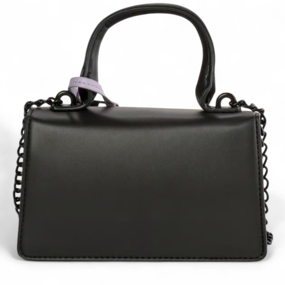 Betsey Johnson Haunted House Satchel Crossbody Purse Handbag - Picture 4 of 5